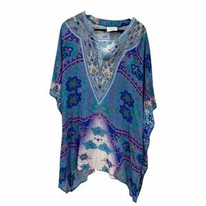 Camilla Viscose Kaftan Top